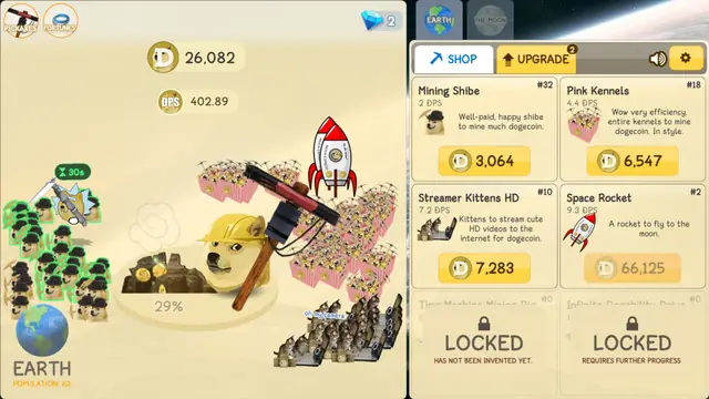 Earth doge rick carried